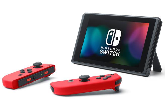 Nintendo pensa a una Switch solo portatile per sostituire Nintendo 3DS Un'immagine promozionale di Nintendo Switch in modalità tavolo