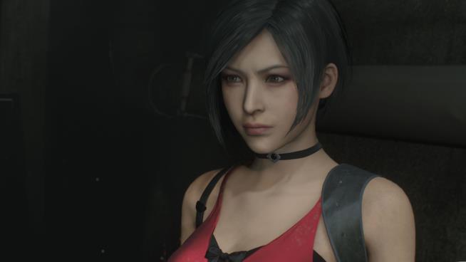 Resident Evil 2 Remake, le nuove immagini mostrano Ada e il Tyrant-00 Un primo piano di Ada Wong in Resident Evil 2 Remake