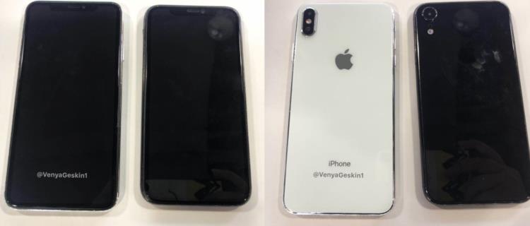 Leak su iPhone X Plus: le foto I dummy di iPhone X Plus e iPhone LCD da 6,1 pollici