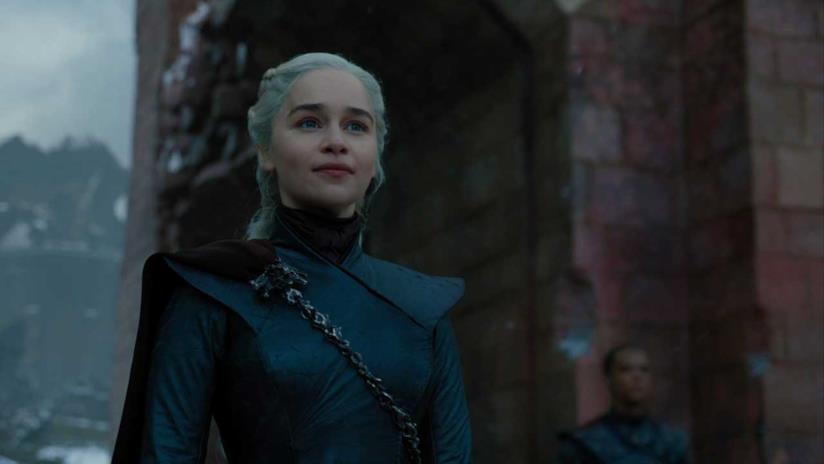 Game of Thrones e il discorso di Daenerys raccontato da Emilia Clarke Emilia Clarke nel discorso finale di Daenerys in Game of Thrones