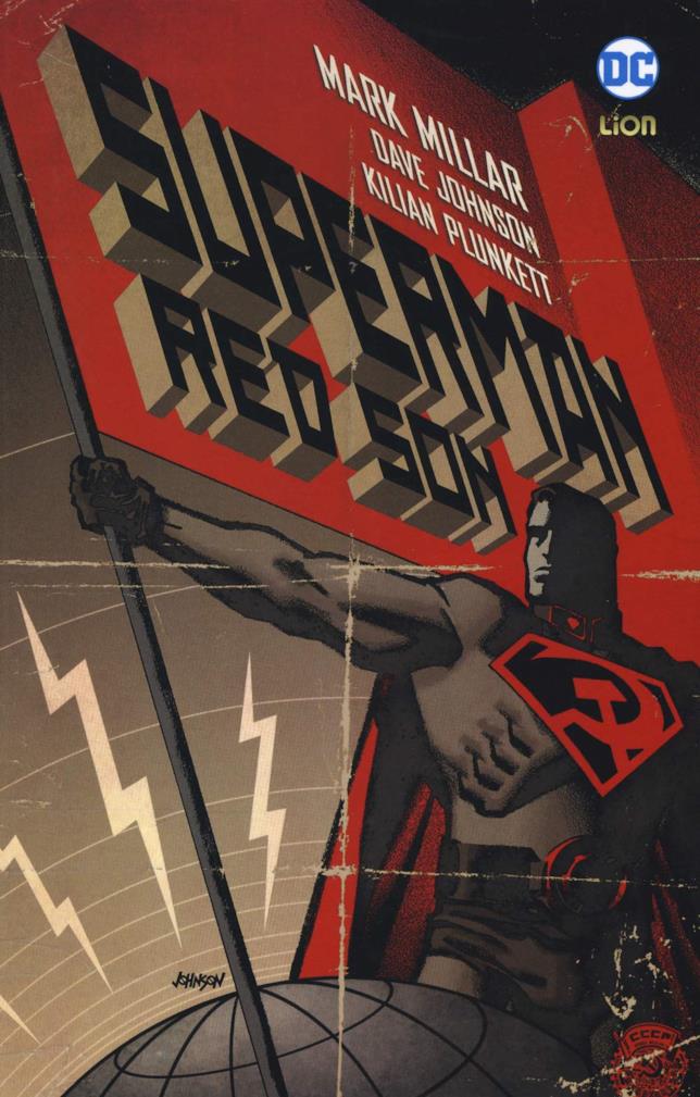 Superman Red Son La copertina del fumetto Superman Red Son