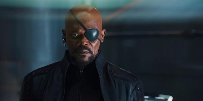 L'ex direttore dello S.H.I.E.L.D. avrà un ruolo nel film Captain Marvel Primo piano di Nick Fury interpretato da Samuel Jackson