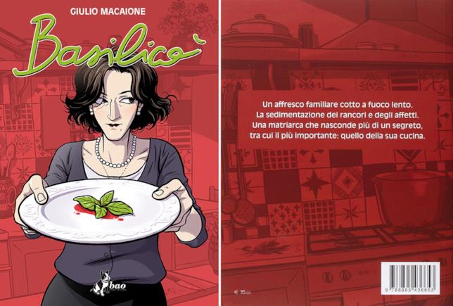 Basilicò, pubblicato da Bao Publishing Maria Morreale sulla copertina di Basilicò, pubblicato da Bao Publishing