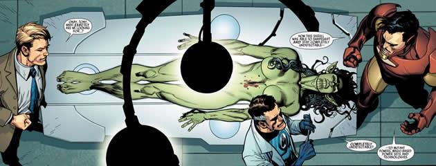 Una scena del trailer di Captain marvel richiama direttamente Secret Invasion? Autopsia di uno Skrull tratta da Secret Invasion
