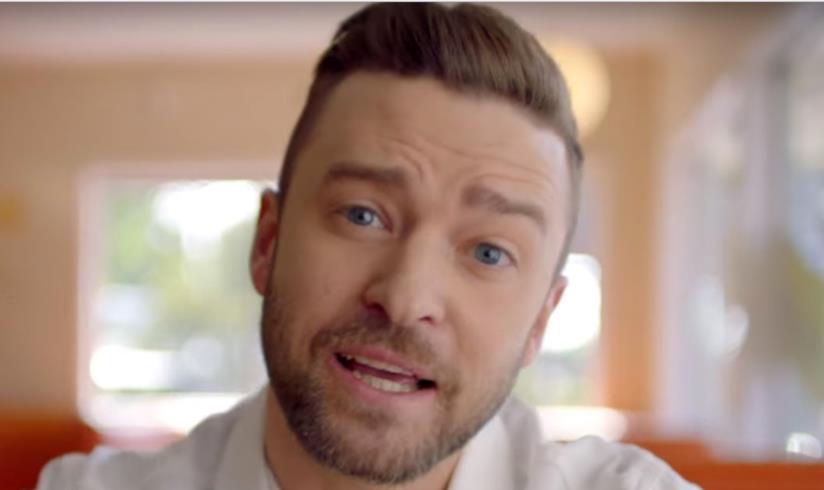 Justin Timberlake e la quarantena Justin Timberlake nel video Can't stop the feeling