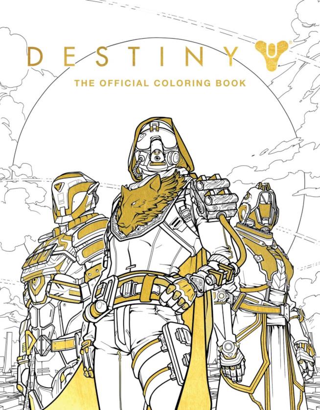 L'albo da colorare di Destiny Un volume da colorare per l'uscita di Destiny 2