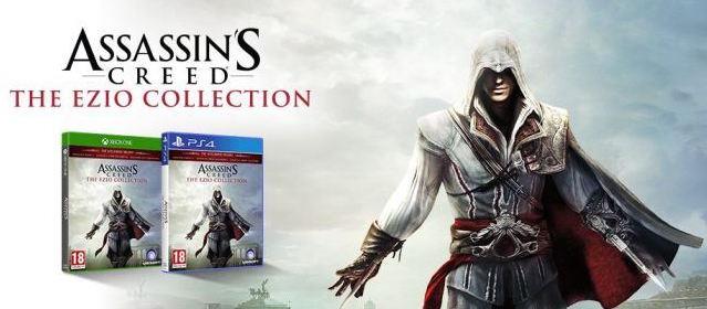 Assassin's Creed: The Ezio Collection La cover di Assassin's Creed: The Ezio Collection