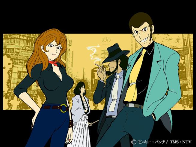 Lupin III in edicola col corriere dello sport Lupin III gruppo personaggi principali