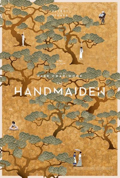 The Handmaiden (Ah-ga-ssi) di Park Chan-wook Il poster inglese di The Handmaiden