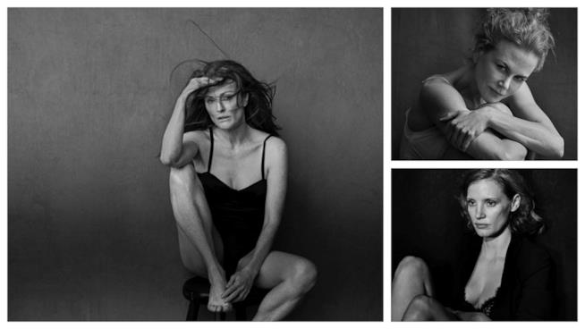 Calendario Pirelli 2017, le attrici di Hollywood diventano modelle per Peter Lindbergh Alcune delle foto del nuovo Calendario Pirelli 2017