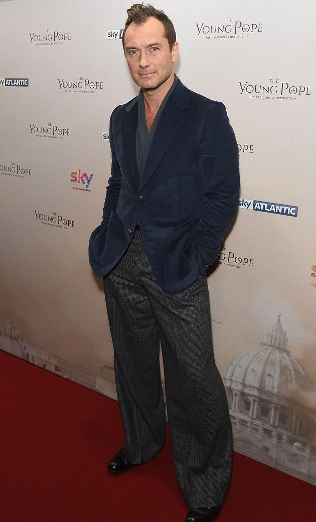 Jude Law Jude Law presentazione a Londra di The Young Pope