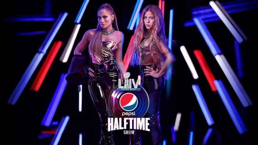 Jennifer Lopez e Shakira saranno le protagonista dell'intervallo al Super Bowl 2020 Jennifer Lopez e Shakira in posa per pubblicizzare la loro presenza al prossimo Super Bowl