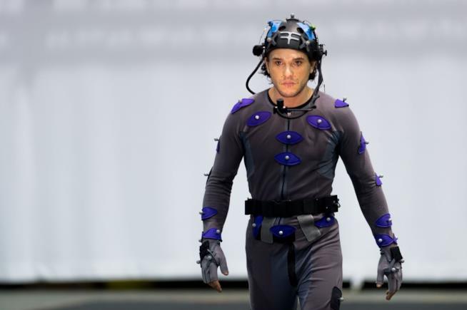 Kit Harington di Game of Thrones nei nuovi video di Call of Duty: Infinite Warfare Kit Harington nelle fasi di motion capture di Call of Duty: Infinite Warfare