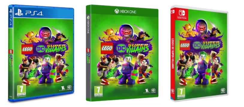 Le versioni console di LEGO DC Super-Villains LEGO DC Super-Villains, disponibile su PC, PS4, Xbox One e Switch