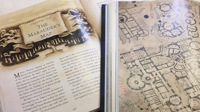 La nuova Mappa del Malandrino di Harry Potter Nuova edizione illustrata di Harry Potter