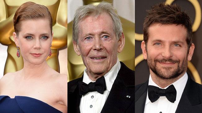 20 attori plurinominati all'Oscar che non hanno mai vinto Amy Adams, Peter O'Toole e Bradley Cooper