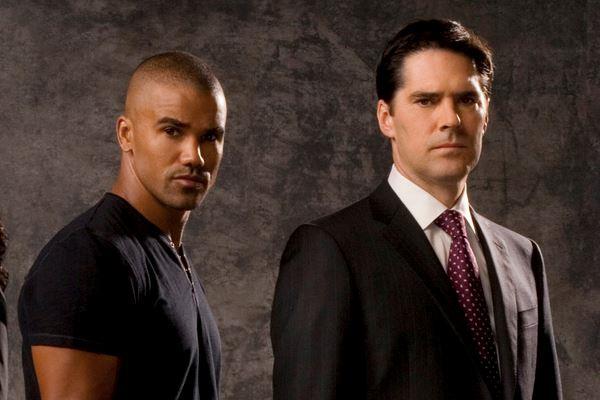 Thomas Gibson e Shemar Moore di Criminal Minds