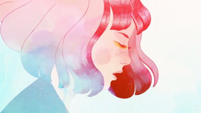 GRIS, la recensione del primo videogioco di Nomada Studio Il profilo della protagonista di GRIS
