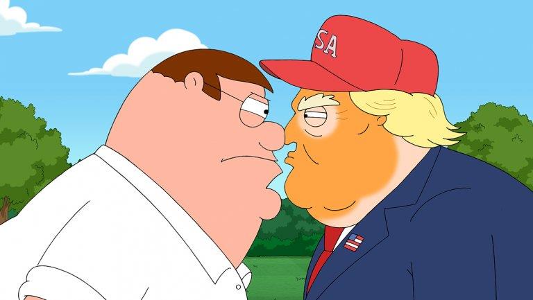 L'episodio de I Griffin che annuncia: stop alle battute sui gay Peter Griffin e Donald Trump in un episodio della 17esima stagione de I Griffin