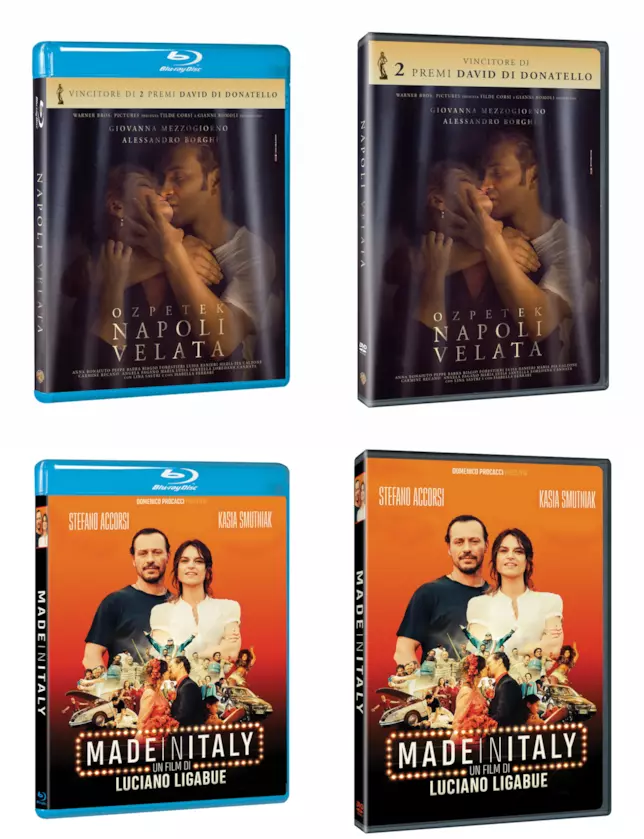 Le edizioni Home Video di Napoli velata e Made in Italy Napoli velata e Made in Italy