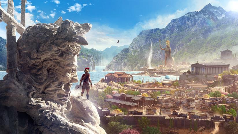 Assassin's Creed Odyssey includerà le relazioni amorose, anche gay Uno degli spettacolari scenari di Assassin's Creed Odyssey