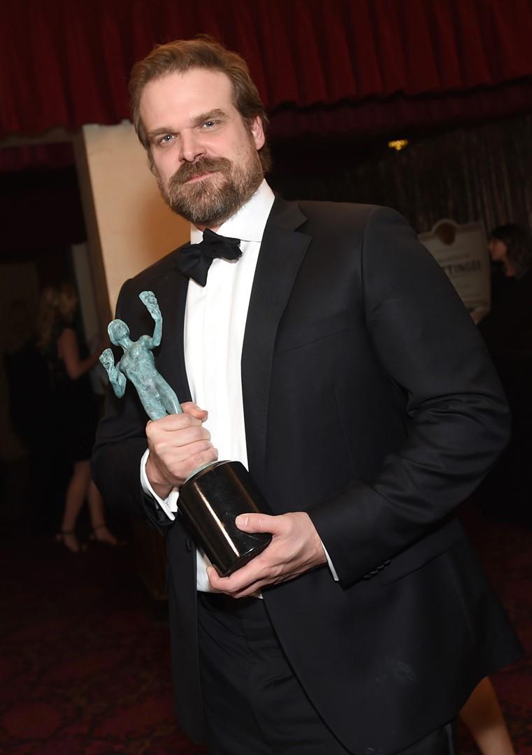 David Harbour David Harbour agli Screen Actors Guild Awards 2017