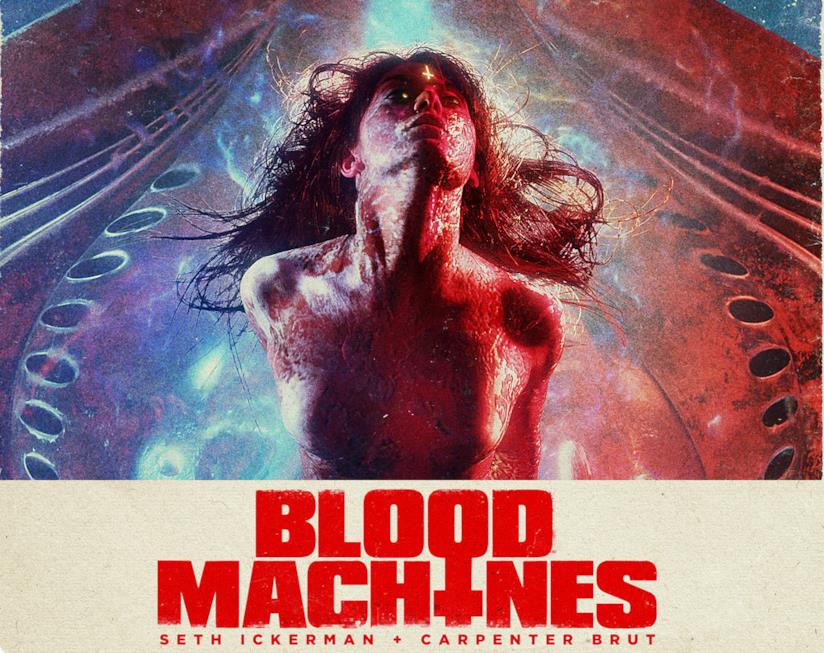 Il regista di Kung Fury collaborerà con il cast di questa nuova operazione nostalgica anni '80. Una delle immagini promozionali di Blood Machines