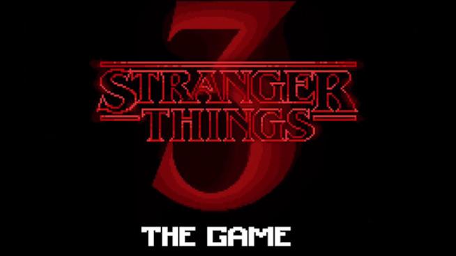 Stranger Things 3 the Game è stato annunciato ufficialmente Il logo in 16 bit di Stranger Things 3 the Game