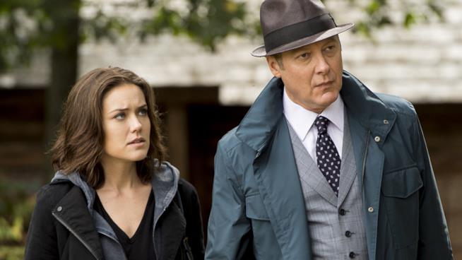 Liz e Red, protagonisti di The Blacklist Megan Boone e James Spader