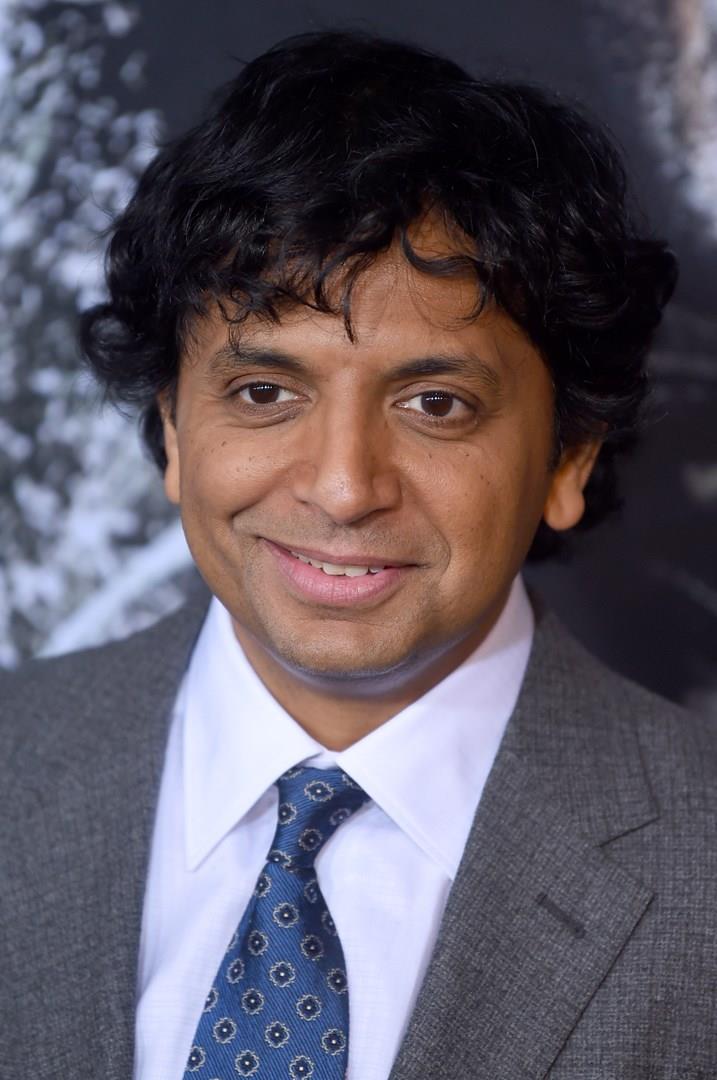 M. Night Shyamalan M. Night Shyamalan alla prima di Glass, a New York
