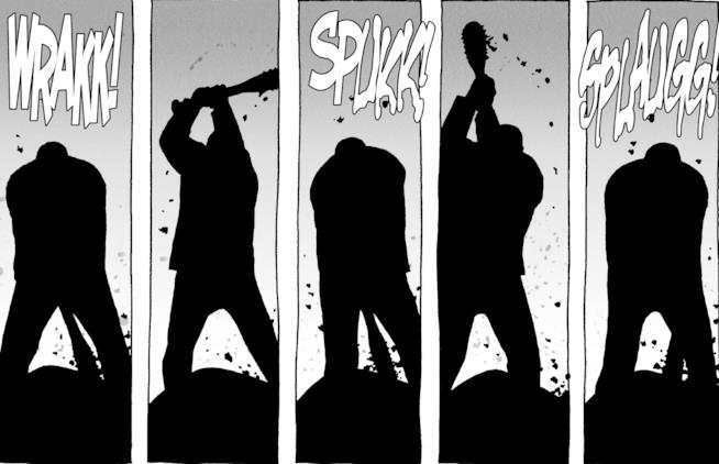 The Walking Dead: chi muore nel fumetto per mano di Negan The Walking Dead: la vittima di Negan nel fumetto