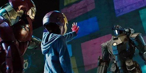 Una scena di Iron Man 2