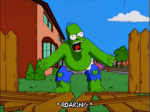 Homer Simpson Hulk Simpson Hulk