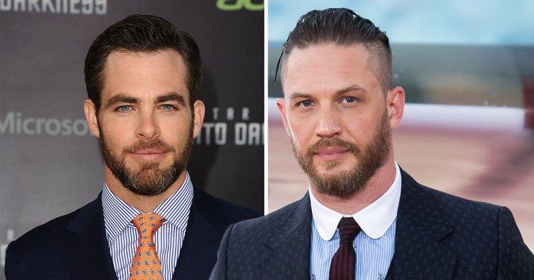 tom hardy chris pine Chris Pine e Tom Hardy potrebbero recitare nel film di Call of Duty