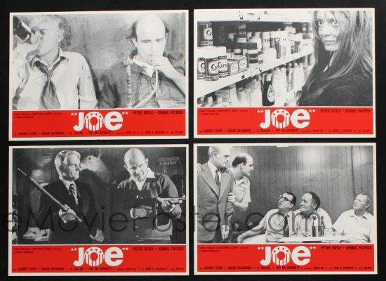 Un bellissimo collage tratto da Joe di John G. Avildsen Una sequenza di scene di Joe di John G. Avildsen