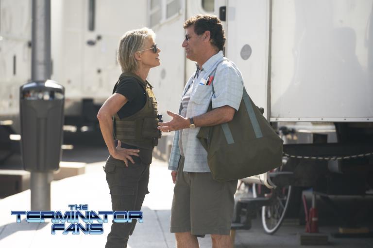 Linda Hamilton, i primi scatti dal set di Terminator 6 Linda Hamilton in Spagna per girare Terminator 6