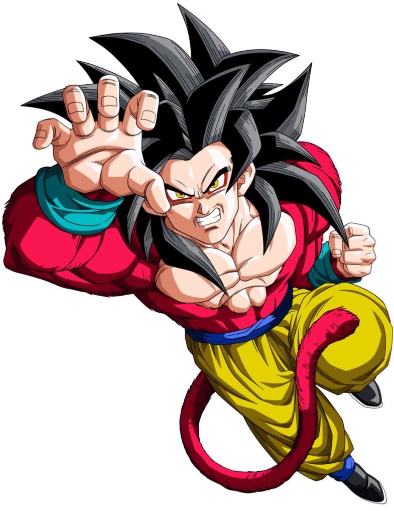 Goku Super Saiyan 4 Trasformazione Super Saiyan 4 Dragon Ball GT