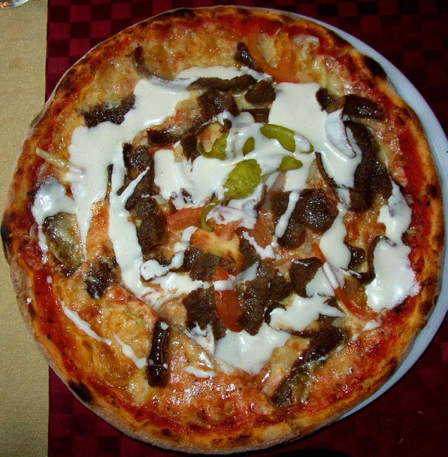 Pizza Svezia Pizza con ingredienti diversi dal solito