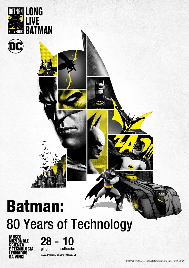 Batman mostra Milano Batman mostra museo scienza e tecnologia