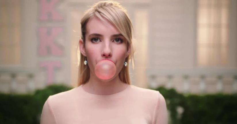 Chanel Oberlin in Scream Queens Chanel Oberlin e una bubble gum in Scream Queens