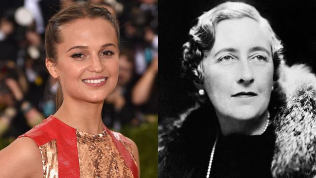 Alicia Vikander potrebbe essere protagonista di un biopic su Agatha Christie Alicia Vikander e Agatha Christie