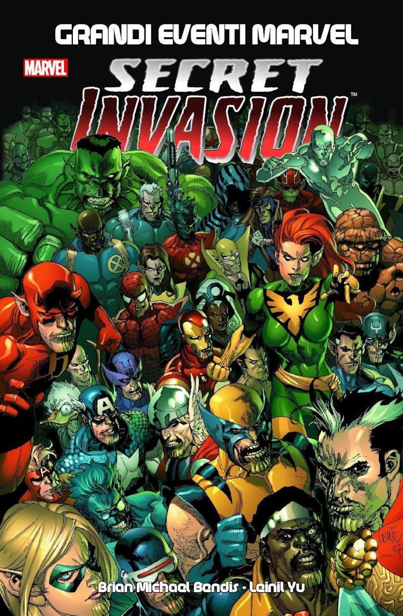 Fumetto di Secret Invasion Copertina del fumetto di Secret Invasion