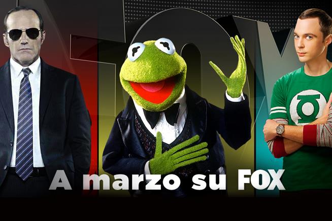 The Big Bang Theory, I Muppet e Agents of SHIELD 3 tornano a marzo su FOX Coulson, Kermit e Sheldon tornano su FOX con i nuovi episodi