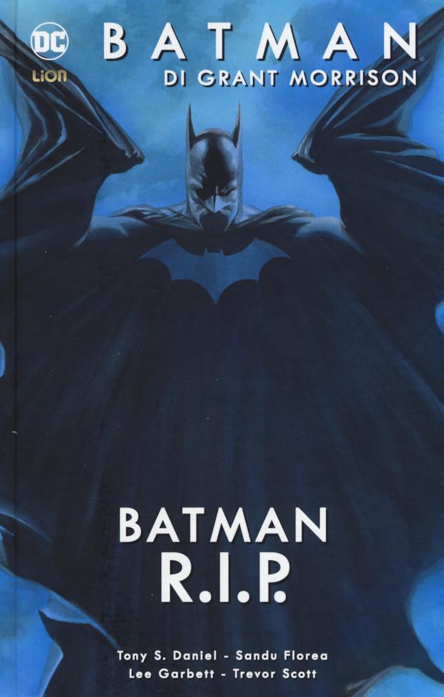 La copertina dell'Edizione Absolute di Batman R.I.P. Copertina cartonata di Batman R.I.P. edizione Lion