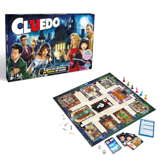 L'edizione 2016 di Cluedo Scatola e contenuto dell'edizione 2016 di Cluedo