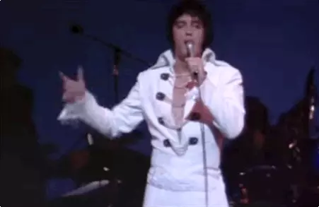 Elvis Presley Elvis Presley durante una sua mossa