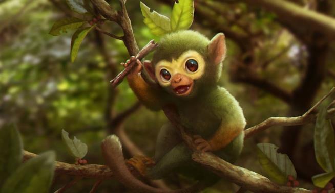 Tornano i Pokémon Realistici di RJ Palmer: ecco gli starter di Spada e Scudo nella vita reale Grookey disegnato da RJ Palmer
