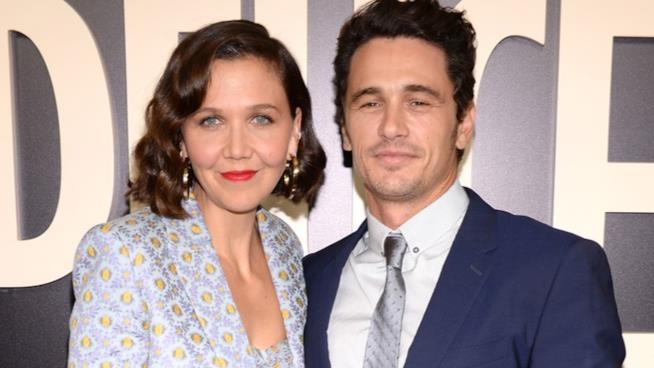 Maggie Gyllenhaal commenta le accuse rivolte a James Franco Maggie Gyllenhaal insieme a James Franco