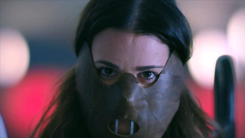 Lea Michele nei panni di Hester Ulrich Hester Ulrich è il Red Devil della prima stagione di Scream Queens