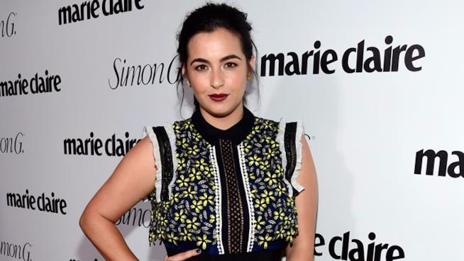 Alanna Masterson è stata attaccata dagli haters per il suo peso e ha risposto per le rime Alanna Masterson in occasione di un evento ufficiale